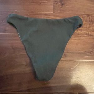 Army green re-imagined army green bikini bottom